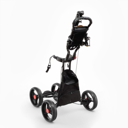 Tail for transporting bags for golf PGM, folding, aluminum, black-3