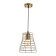 Bayerlux lamp "Crohn" E27 40W gold 20x20x18-118cm