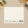 Mini Postcard “Happy New Year!”, Snowy Christmas ball 10.7 x 8.8 cm, New Year