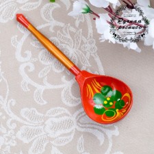 A spoon of wooden 