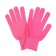 Garden, nylon gloves, with nitrilum semi -recess, size 10, orange, Greengo