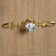 Handle button cappio, d = 30, l = 168 mm, color gold