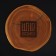 Grootboard from the saw of Wild Kitchen, D = 160-200 mm, thickness 30 mm, a solid massif of the cedar