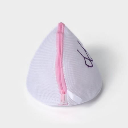 A bag for washing brackets, 18 × 18 × 17 cm, three -layer, large mesh, color mix-3