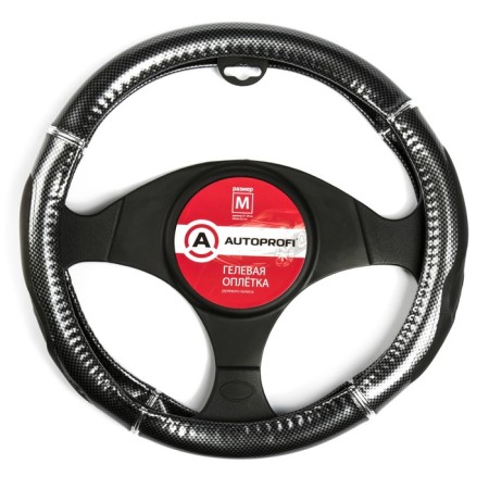 AutoProfi GL-1025 Carbon (M) Pu leather, gel filler, sports design, carbon inserts.