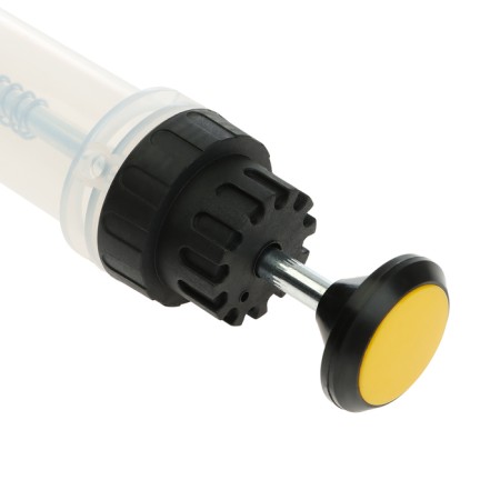 A syringe for replacing technical fluid in a car, 200 ml-4
