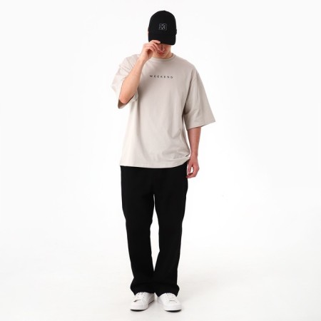 Male cap "13", black color, rr 56-10