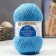 Angora warm yarn 40% wool, 60% acrylic 480m/100g (05 blue)