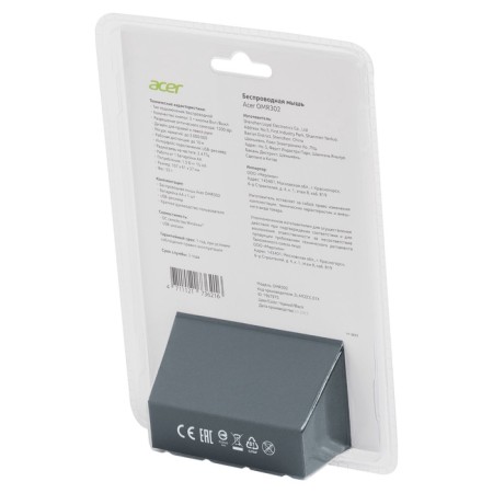 Acer OMR302 Black Optical Mouse (1200DPI) Wireless USB (3but)-8