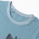Homemade set (T -shirt, shorts), blue color, size 44