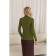 Women's turtleneck Eliseeva Olesya, size 58, green color