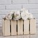Wooden Kashpo 24 × 12 × 9 cm "Fence", naturally give beautifully