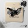 Bracelets "Demetrons" Puzzles with a heart, black and white color, 7 cm