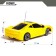 The radio -controlled "coupe" car works on batteries, yellow color