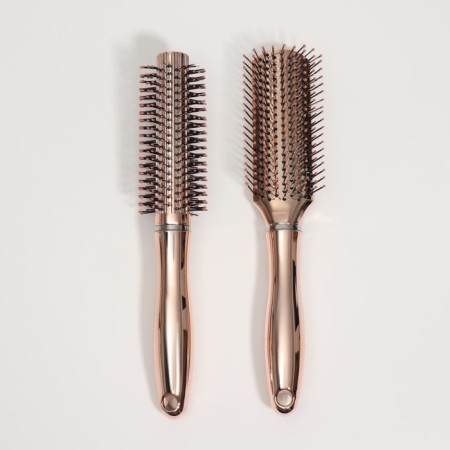 Set "Flower silhouette", breaststone, massage comb-2