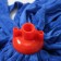 Nozzle for a mop ribbon shade, microfiber 200 g, mix color