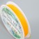 Elastic band for weaving "yellow" winding 10 m, width 0.8 mm 6.5x6.5x1.3 cm