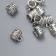 Bale (holder of d/kulon) Metal d/creativity "Maya" silver G101B607 1.1x0.8 cm