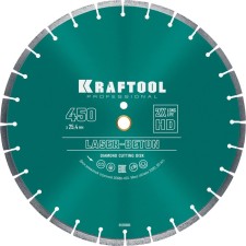 Diamond disk Kraftool 36686-450, 10 x 4 mm, d = 25.4 mm, 450 mm