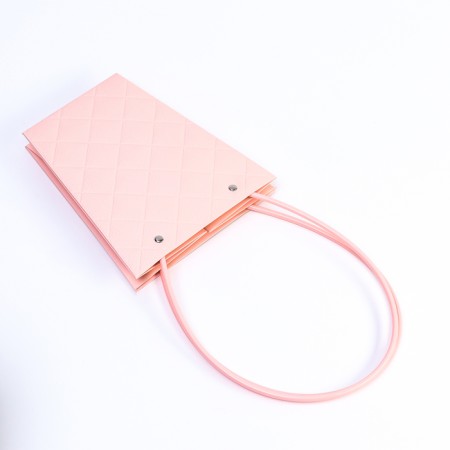Bag for flowers embossing the powder moisture-resistant, 17x17-11.5x11.5-20 cm-2
