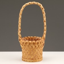Wicker basket, 11 x 10.5/30 cm, sequoia