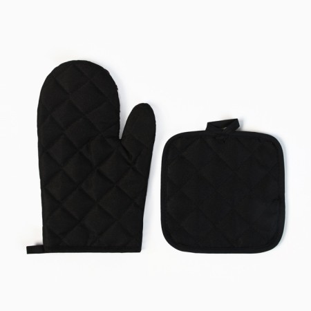 COMPLE COMPLE COMPLENT "COFFEE", TRASE 17X17 cm, mittens 26x16 cm, 100% p/e-3