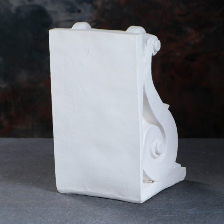 Book holder for books "Abstraction", 25cm, white-3
