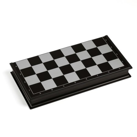 Chess, checkers, backgammon, magnetic board games, set 3 in 1, 32 x 32 cm-3