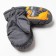 Baby mittens, black color, size 16 (8-10 years)