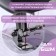 Feet for sewing machines, for staring, with an adapter, 3 × 1.7 × 1.7 cm