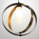 Bayerlux lamp "Retor" E27 40W Black Latun 34.5x34.5x37.5-137 cm