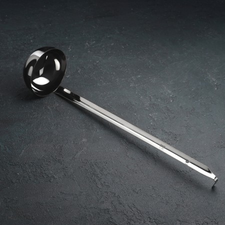 Stainless steel canor, 240 ml, h = 43 cm, silver color
