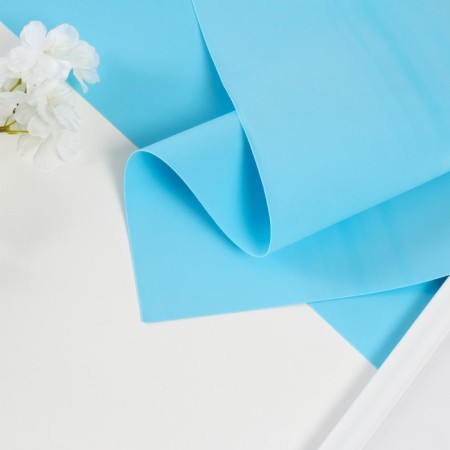 Foamiran matte 60x70 cm, 1 mm, 030 blue
