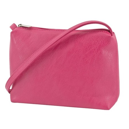 Women's bag B2722-14110, pink color, artificial leather, 20x6.5x14 cm