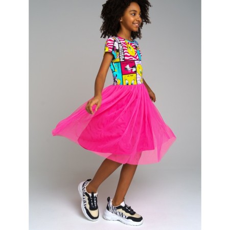 Dress for girl PlayTode, height 128 cm-3