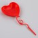 Set for decorating "heart", red color