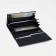 Women's wallet on magnets, black color