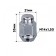 Haye cone Skyway, M14x1.50 Closed 35mm, key 21mm, chromium, set 20 pcs