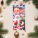Money envelope "Gift from Santa Claus" 17 x 8 cm