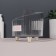 Organizer for storing cosmetics "Cristal", 4 sections, d = 12 × 12.5 cm, the color is transparent