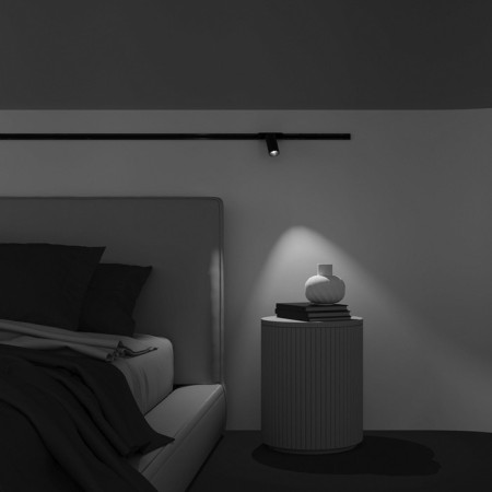 TREECH TRECHNICAL TR103-1-12W3K-M-B, 12W, 11.5x4.4x13.3 cm, LED, 1000LM, 3000K, Black Color Black-8