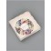 Cookie box, confectionery packaging, "the most beautiful", 12 x 12 x 3 cm