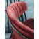 Stefany chair, 515 × 600 × 785 mm, velor, wine color