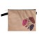 A4, 330 x 270 x 10 mm notebook folder, lightning from above, leatherette, Devente Heart Sign, beige