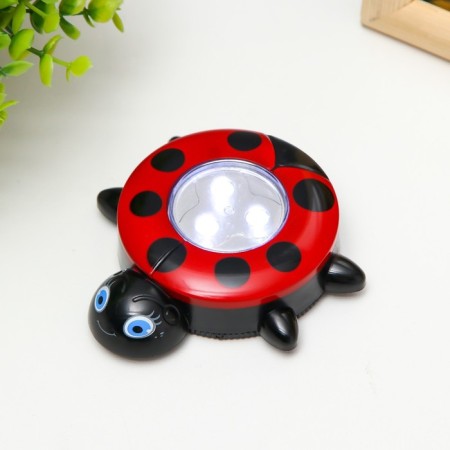 Night Pushlite "God's Layer" 3xLED, 3AAA Black 9x9x2.5.5 cm Risalux-1