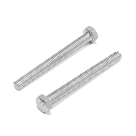 Bolt "Tundra Krep", with a hexagonal head, galvanized, Din933, M6x60 mm, 1 kg