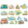Puzzle for children Hape "Transport", 15 separate pictures