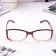 Ready glasses east 6621, burgundy color, +3,25