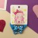 Hair elastic band "Pupsenok" (set 2 pcs) bow, 4 cm, blue