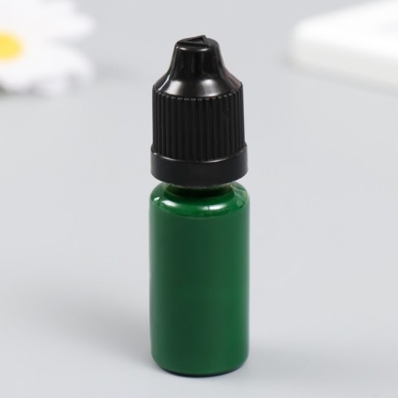 Paint (pigment) for wax "green grass" 10 ml-2